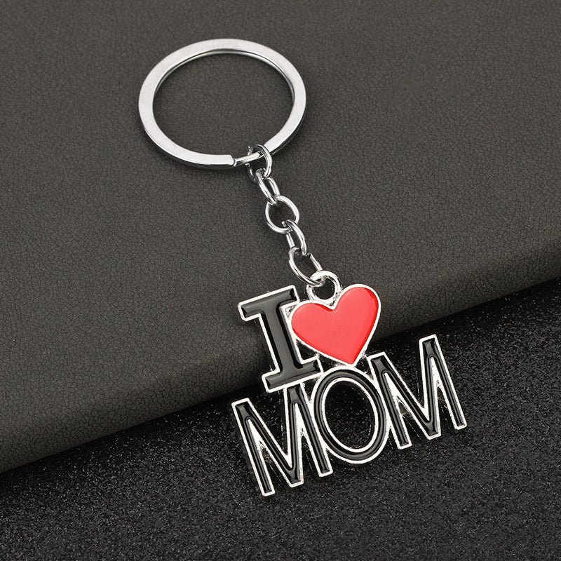 Wholesale Mother's Day Love Letter Zinc Alloy Home Keychain